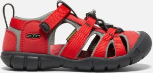 Keen Little Kids' Seacamp II CNX Sandals Size 11 In Racing Red Gargoyle