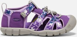 Keen Little Kids' Seacamp II CNX Sandals Size 11 In Camo Tillandsia Purple