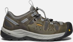 Keen Men's Atlanta Cool II ESD (Steel Toe) Shoes Size 11.5 Wide In Gargoyle Midnight Navy