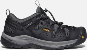 Keen Men's Atlanta Cool II (Steel Toe) Shoes Size 10.5 Wide In Black Dark Shadow