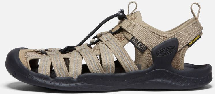 Keen Men's Drift Creek H2 Sandals Size 11.5 In Timberwolf Black
