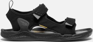 Keen Men's Drift Creek Two-Strap Sandals Size 10.5 In Black Steel Grey