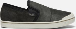 Keen Men's Eldon Harvest Leather Slip-On Shoes Size 10.5 In Black Silver Birch