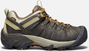 Keen Men's Hiking Shoe Voyageur 10.5 Black Olive Inca Gold