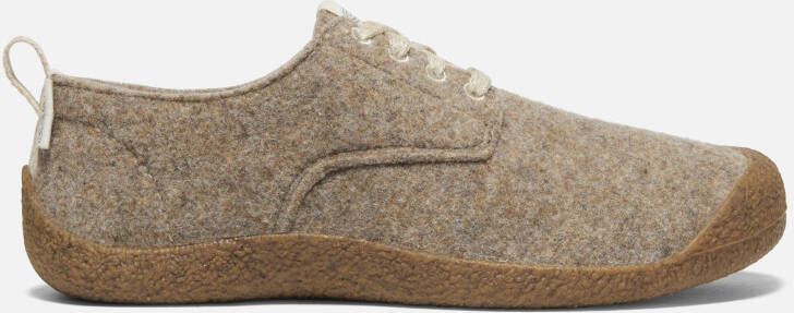 Keen Men's Mosey Derby Shoe Size 9.5 In Taupe Felt Birch