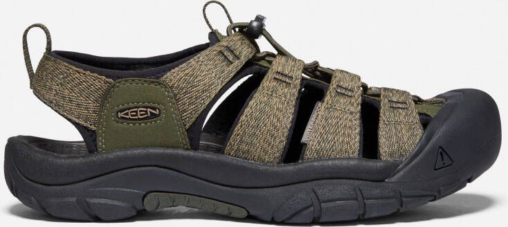 Keen Men's Newport H2 Sandals Size 17 In Forest Night Black
