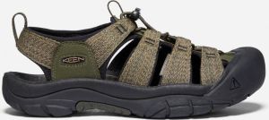 Keen Men's Newport H2 Sandals Size 10.5 In Forest Night Black