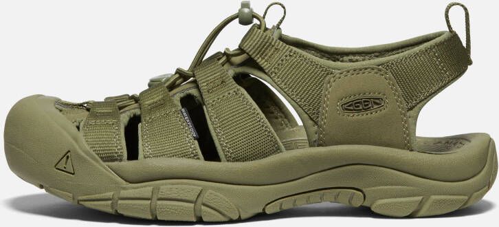 Keen Men's Newport H2 Sandals Size 11.5 In Monochrome Olive Drab