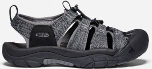 Keen Men's Newport H2 Sandals Size 11.5 In Black Steel Grey