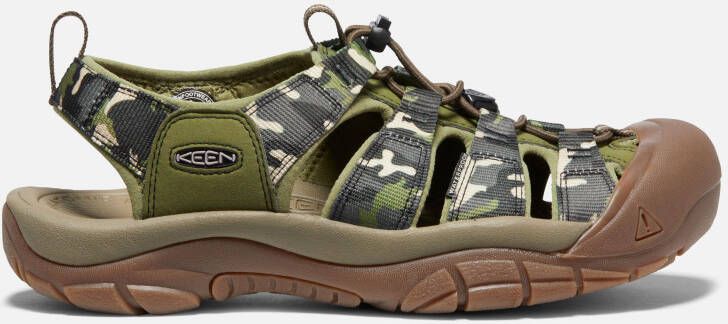 Keen Men's Newport H2 Sandals Size 10.5 In Camo Olive Drab