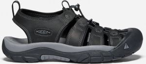 Keen Men's Newport Sandals Size 10.5 In Black Steel Grey