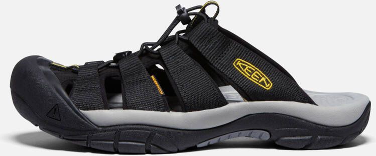 Keen Men's Newport Slide Sandals Size 8.5 In Black Yellow