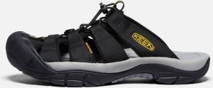 Keen Men's Newport Slide Sandals Size 11.5 In Black Yellow