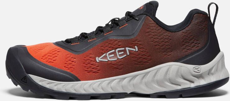 Keen Men's Nxis Speed Shoes Size 12 In Scarlet Ibis Ombre