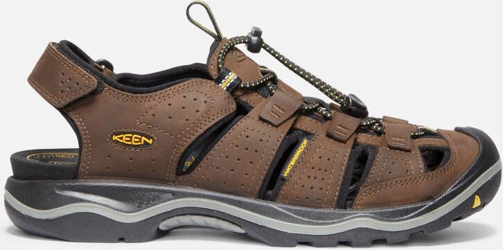 Keen Men's Rialto Sandals Size 7 In Bison Black