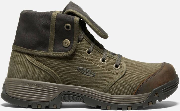 Keen Men's Roswell Mid (Soft Toe) Boots Size 10 Wide In Military Olive Black Olive