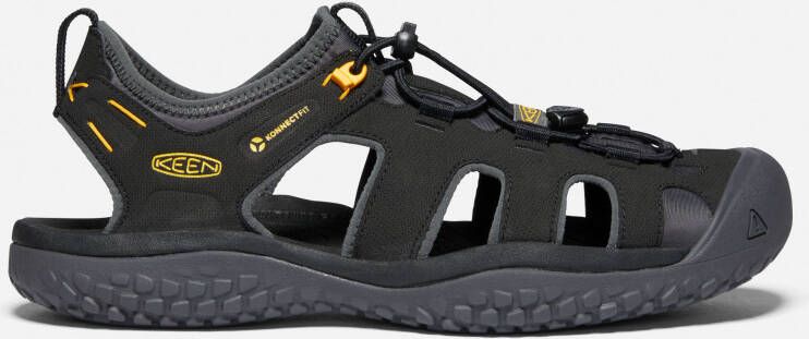 Keen Men's Solr Sandals Size 11.5 In Black Gold