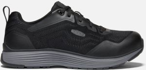 Keen Men's Sparta 2 (Aluminum Toe) Shoes Size 10.5 Wide In Steel Grey Black