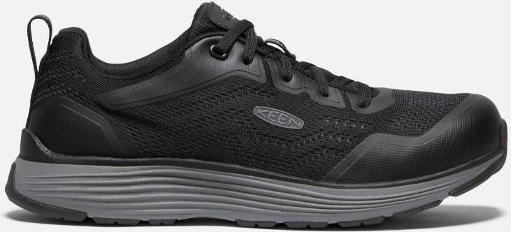 Keen Men's Sparta 2 ESD (Soft Toe) Shoes Size 10.5 In Steel Grey Black
