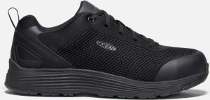 Keen Men's Sparta (Aluminum Toe) Shoes Size 11.5 Wide In Black