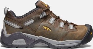 Keen Men's Detroit XT ESD (Steel Toe) Shoes Size 7.5 Wide In Cascade Brown Gargoyle