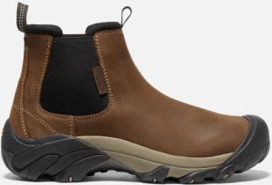 Keen Men's Targhee II Chelsea Boots Size 10.5 In Veg Brown Black
