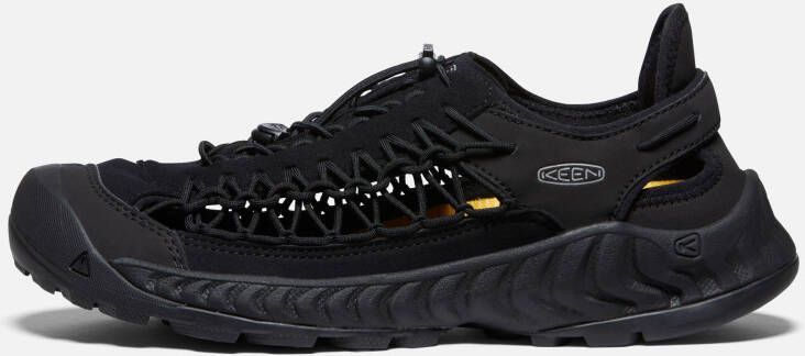Keen Men's Uneek Nxis Shoes Size 9 In Triple Black Black