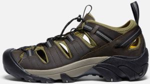 Keen Men's Waterproof Arroyo II Sandals Size 11.5 In Canteen Black Leather