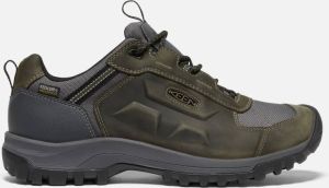 Keen Men's Waterproof Basin Ridge Shoe Size 10.5 In Magnet Dark Olive