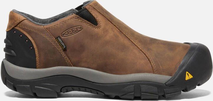 Keen Men's Waterproof Brixen Low Shoes Size 12 In Slate Black Madder Brown