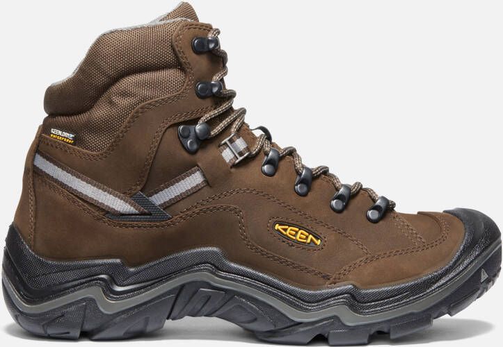 Keen Men's Waterproof Hiking Boots Durand II Mid 13 Cascade Brown Gargoyle