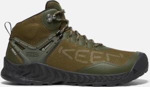 Keen Men's Waterproof Nxis Evo Boot Size 10.5 In Forest Night Dark Olive
