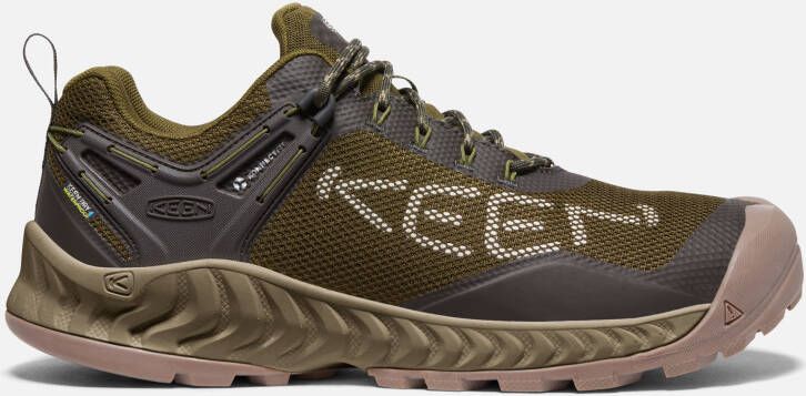 Keen Men's Waterproof Nxis Evo Shoe Size 11 In Dark Olive Black Olive