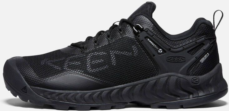 Keen Men's Waterproof Nxis Evo Shoe Size 9.5 In Triple Black