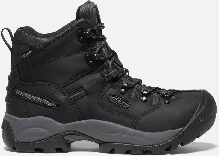 Keen Men's Waterproof Pittsburgh Energy 6" Boot (Carbon Fiber Toe) Size 8.5 In Black Forged Iron