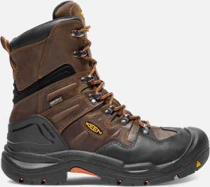 Keen Men's Waterproof Coburg 8" Boot (Steel Toe) Size 7 In Cascade Brown Brindle