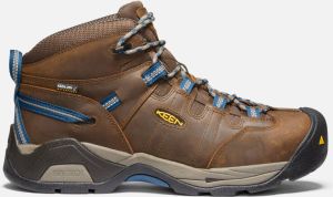 Keen Men's Waterproof Detroit XT Boot (Steel Toe) Size 7.5 Wide In Cascade Brown Orion Blue