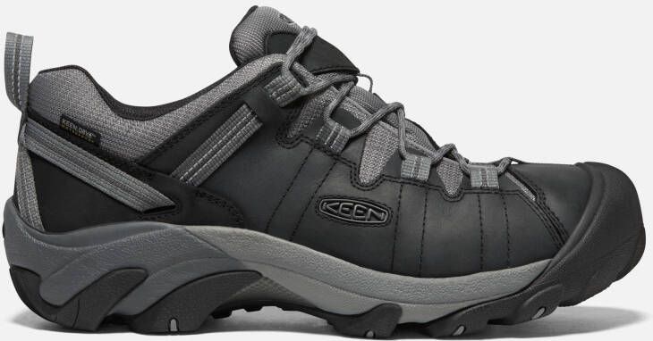 Keen Men's Waterproof Targhee II Shoes Size 10.5 In Black Steel Grey
