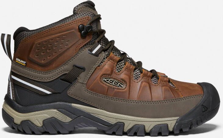 Keen Men's Waterproof Targhee III Mid Boots Size 8.5 In Chestnut Mulch