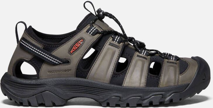 Keen Men's Waterproof Targhee III Sandals Size 7 In Grey Black