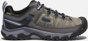 Keen Men's Waterproof Targhee III Shoes Size 10.5 In Steel Grey Captain's Blue