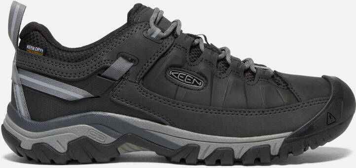 Keen Men's Waterproof Targhee III Shoes Size 11.5 In Black Steel Grey