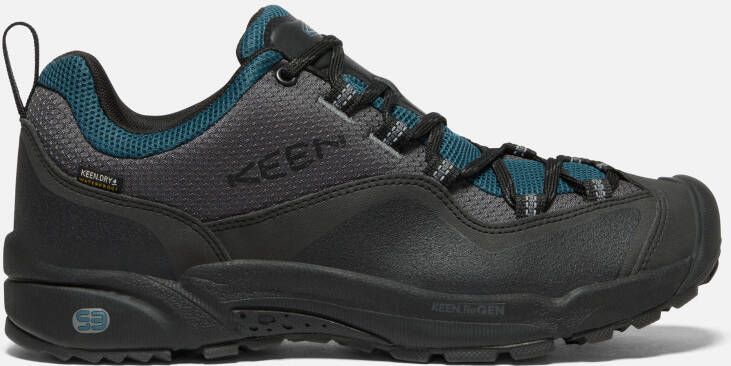 Keen Men's Waterproof Wasatch Crest Shoes Size 10 In Legion Blue Steel Grey