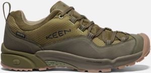 Keen Men's Waterproof Wasatch Crest Shoes Size 10.5 In Olive Drab Dark