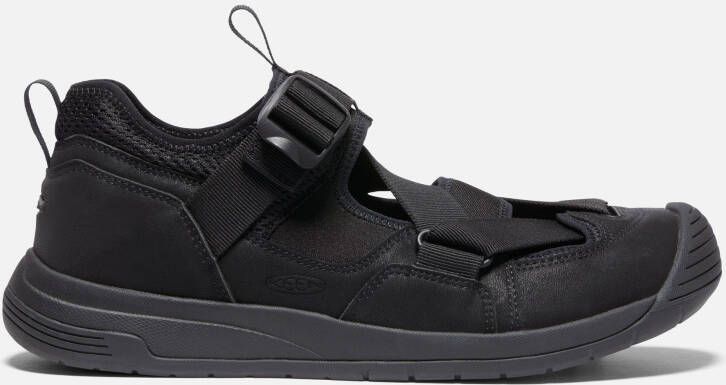 Keen Men's Zerraport Trail Sandals Size 10 In Triple Black Black