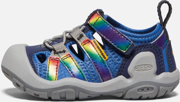 Keen Toddlers' Knotch Creek Sandals Size 5 In Bright Cobalt Rainbow Tie Dye