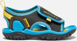 Keen Toddlers' Knotch River Open-Toe Sandals Shoes Size 5 In Black Vivid Blue