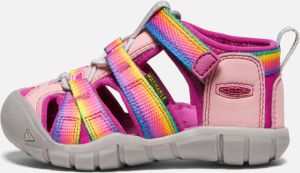 Keen Toddlers' Seacamp II CNX Sandals Size 6 In Rainbow Festival Fuchsia