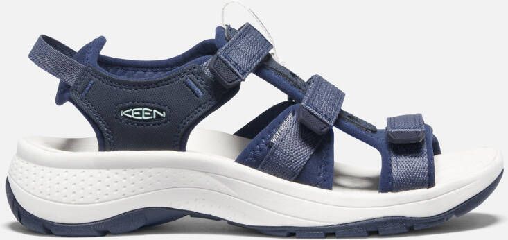 Keen Women's Astoria West Open-Toe Sandals Size 10 In Blue Nights Black Iris