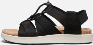 Keen Women's Elle Mixed Strap Sandals Size 10.5 In Black Birch